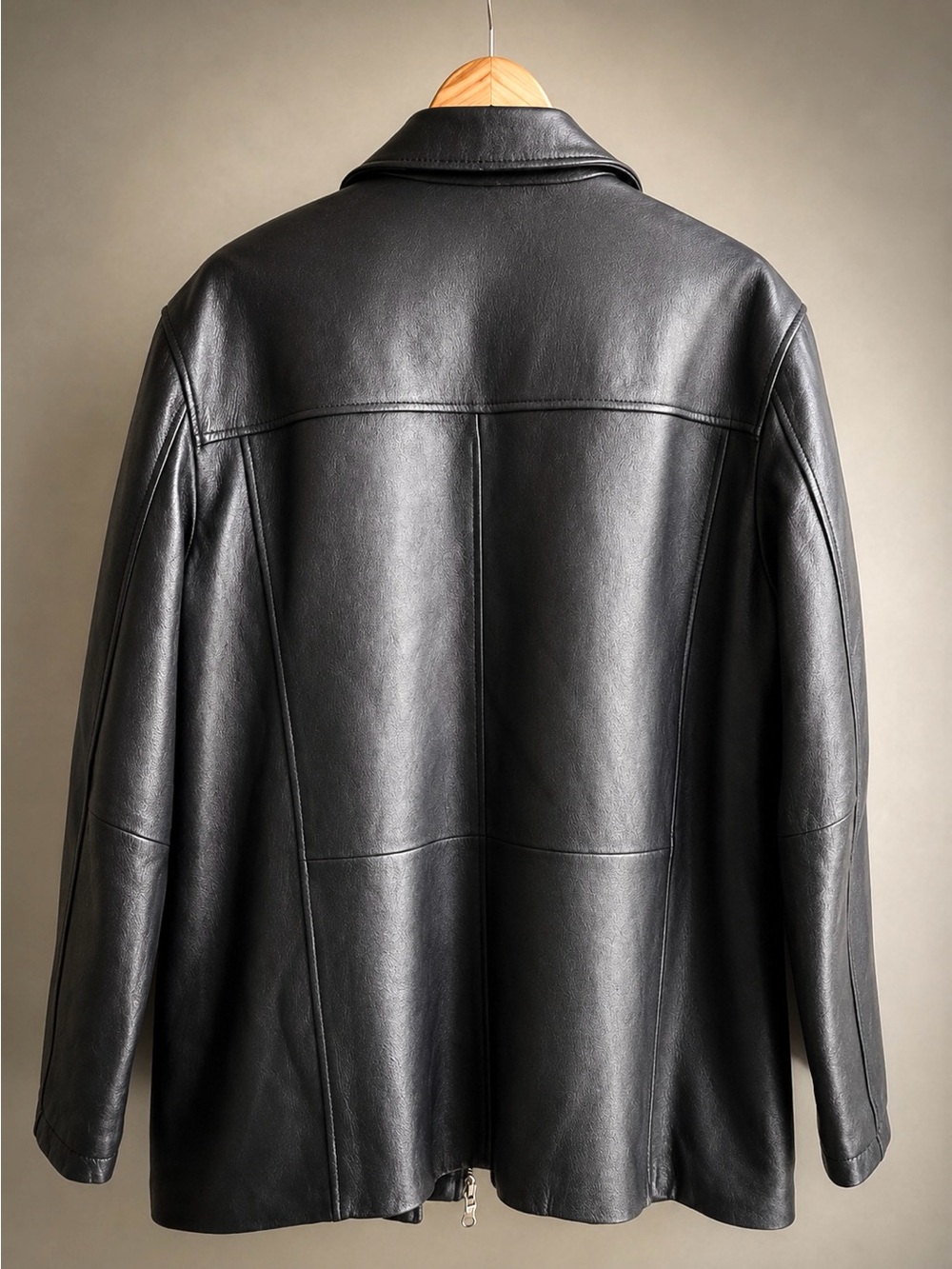 Vintage Danier Genuine Leather Jacket Men’s Large | Like New w/Garment Bag - Picture 5 of 13